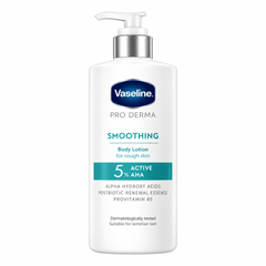 Vaseline Pro Derma Smoothing Body Lotion 465 ml - product on white background