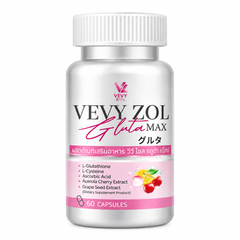 Vevy Zol Gluta Max 60 capsules bottle on white background