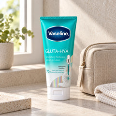 Vaseline Gluta-Hya Smoothing Perfector Body Lotion – 2 × 290ml — lifestyle detail