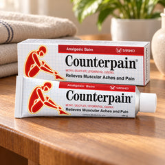 Counterpain Massage Balm 100g – 6 Tubes — lifestyle detail of the product