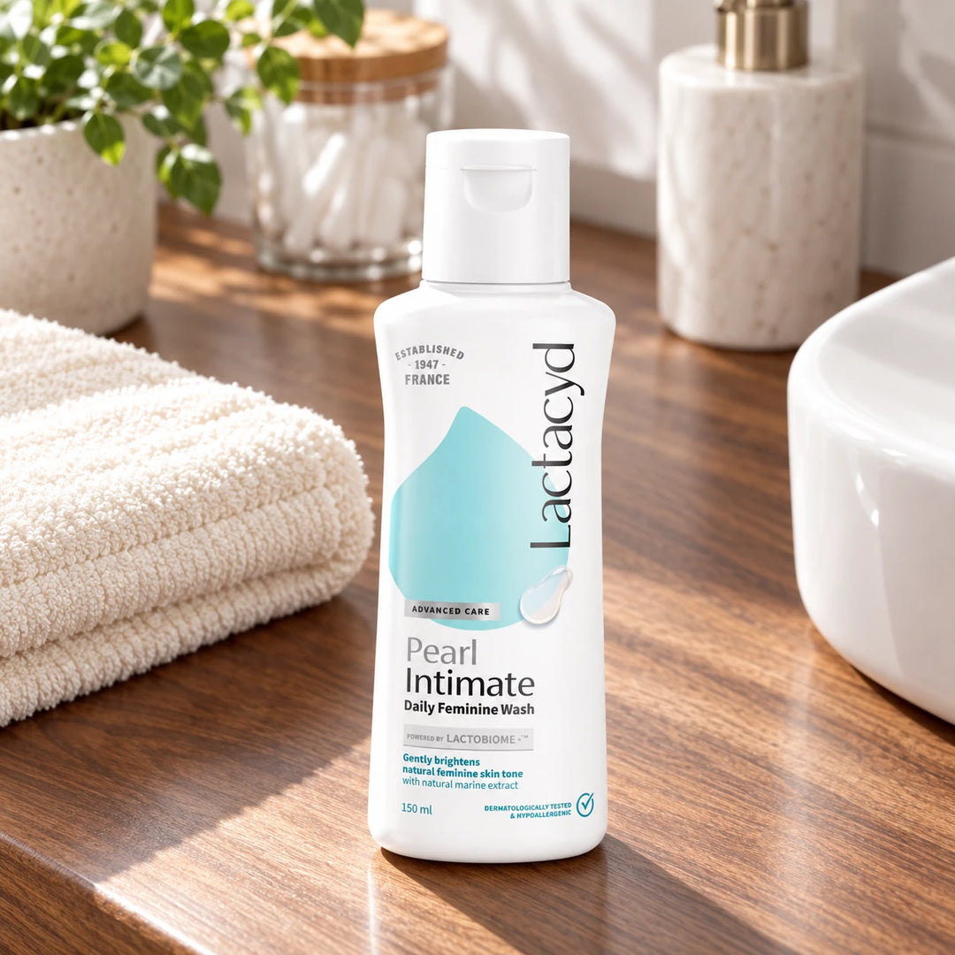 Lactacyd Pearl Intimate Daily Feminine Wash 150ml × 2 — lifestyle view