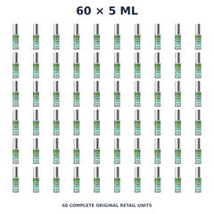 Wang Prom Borneol Liquid Roll-On 5 ml — 60 Roll-Ons — exact supplied quantity on white