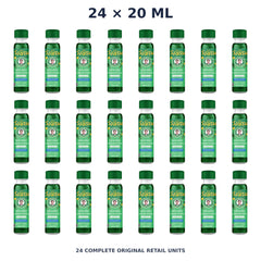 Wang Prom Green Saledphangphon Oil (Cool) 20 ml — 24 Bottles — exact supplied quantity on white