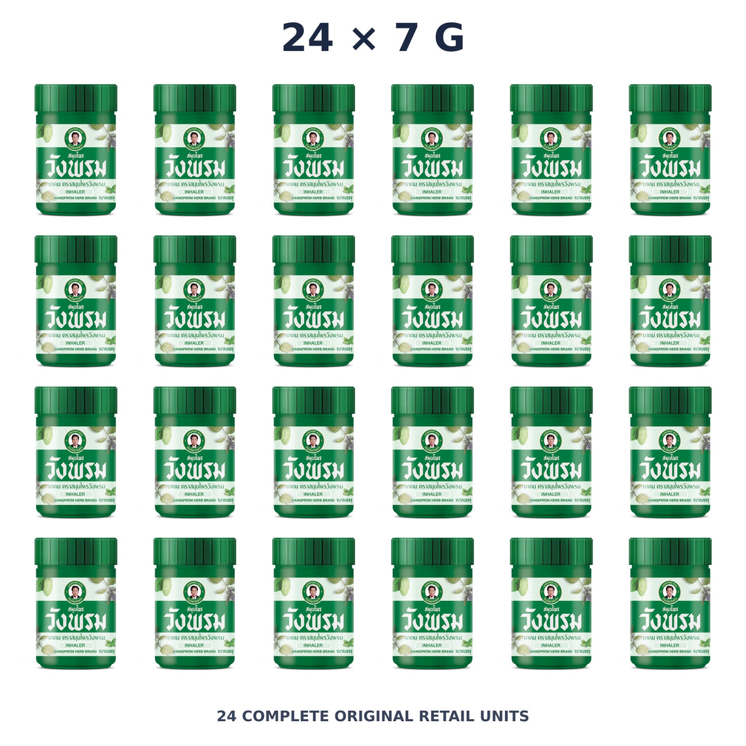 Wang Prom Herbal Inhaler Formula 2 7 g — 24 Inhalers — exact supplied quantity on white
