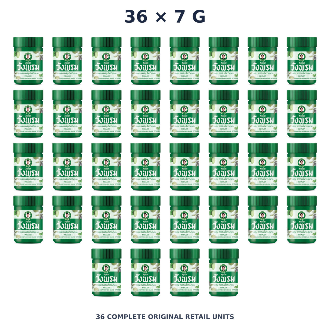 Wang Prom Herbal Inhaler Formula 2 7 g — 36 Inhalers — exact supplied quantity on white