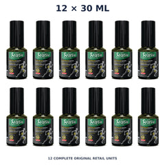 Wang Prom Compound Phlai Massage Oil Spray (Warm) 30 ml — 12 Bottles — exact supplied quantity on white